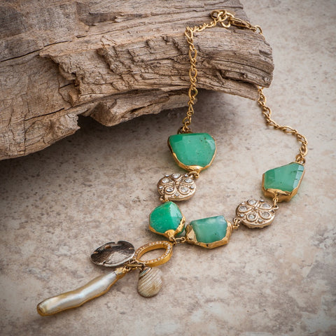 SHELL CHARM NECKLACE