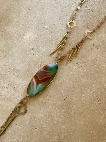 Boho Spike Necklace